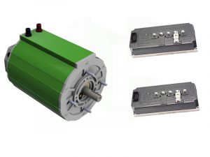 Elektroauto-selber-bauen-mit-Set 110 KW Elektromotor 250 Nm + 2 x Sevcon Gen4 Size6 96V
